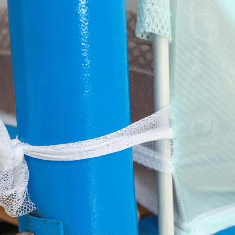 學生宿舍單人床拉鏈方頂加密全底蚊帳