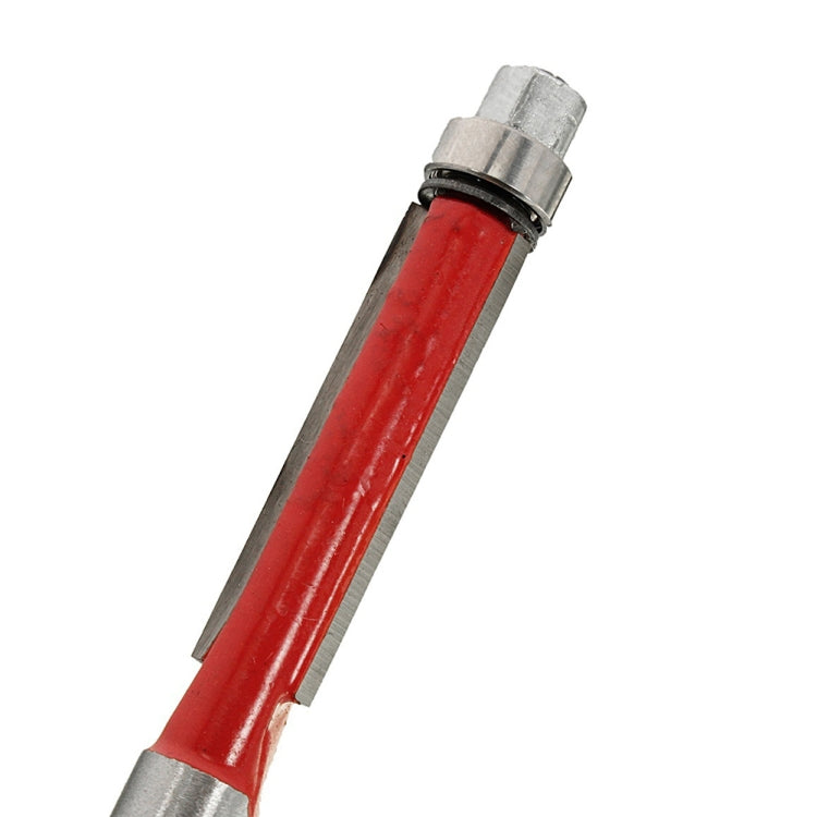 1件套沖洗修剪路由器鑽頭1/4''柄木工沖洗修剪