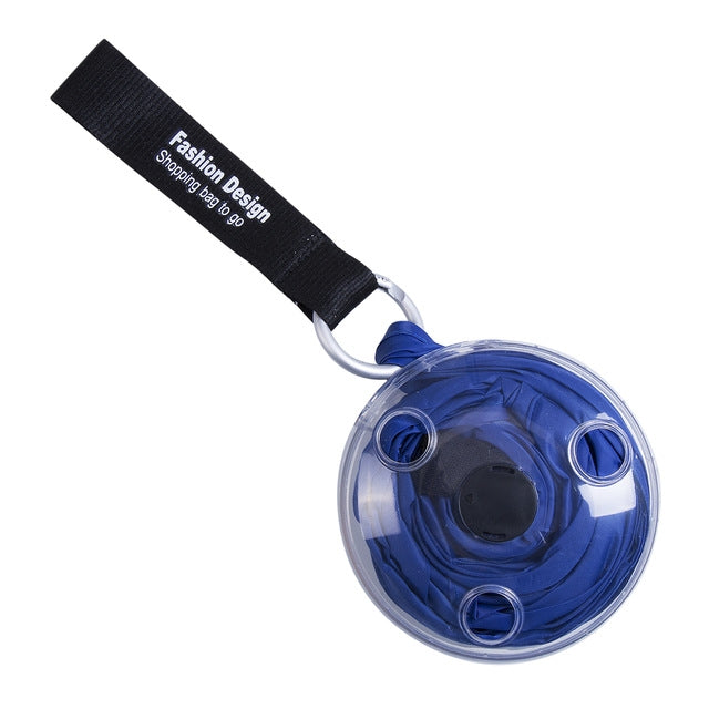 便攜式手提包袋可重複使用摺疊登山扣購物袋