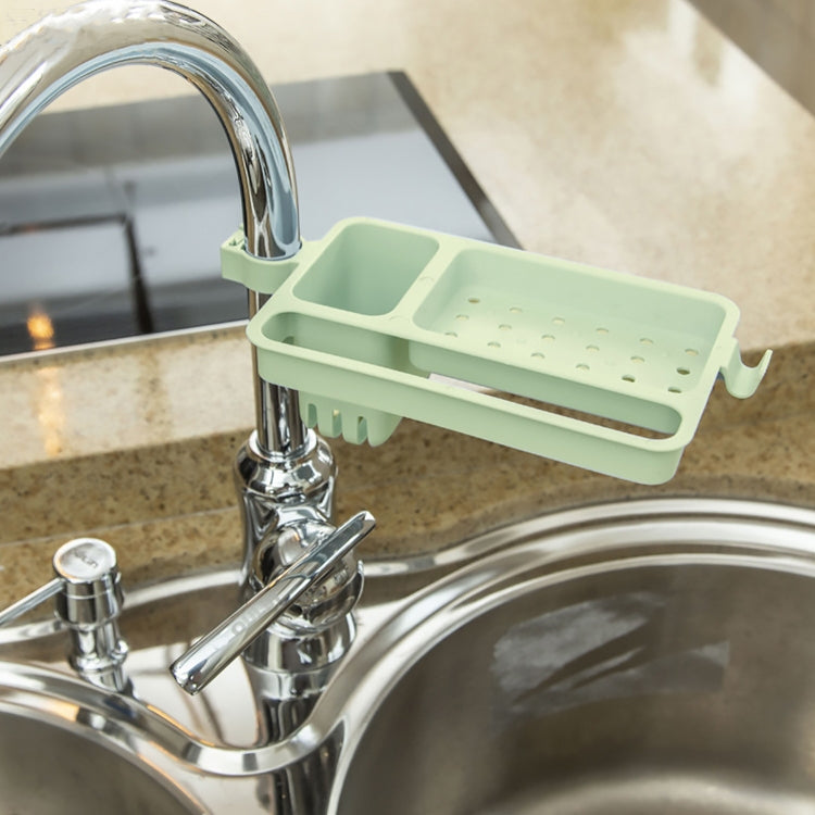 多功能浴室水龍頭瀝水置物架肥皂盒抹布掛鈎