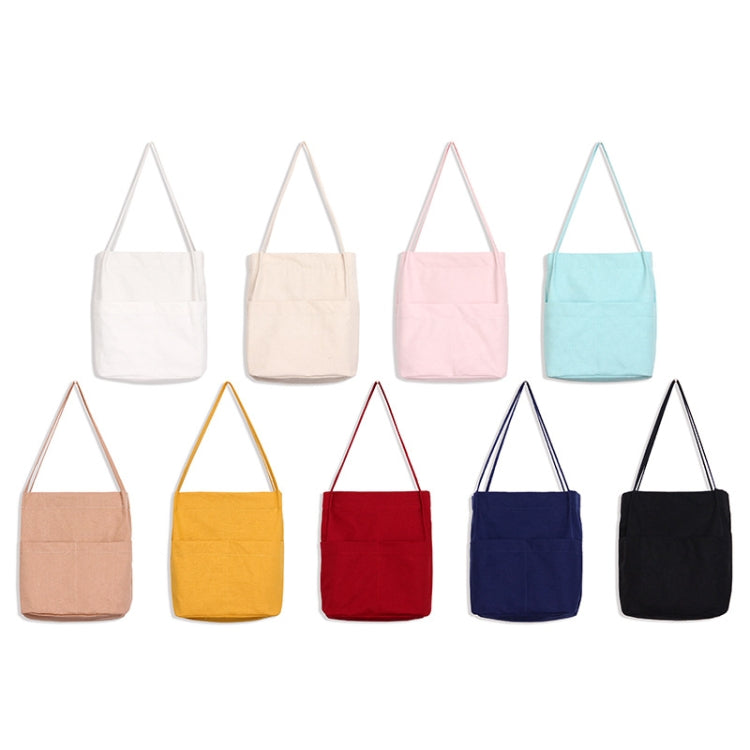 可摺疊學生文藝帆布單肩包