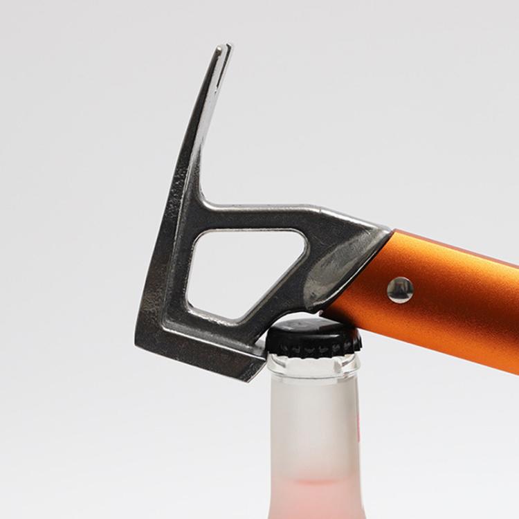 戶外登山錘鋁合金野營帳篷天幕地釘鎚多功能求生錘