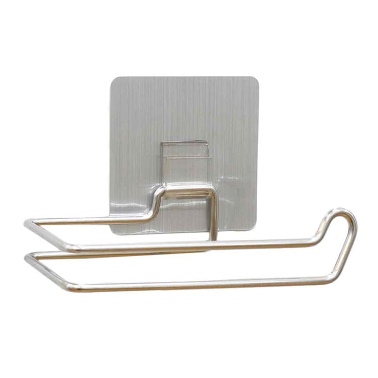 可重複使用強力無痕掛鈎貼免打孔不銹鋼紙巾架