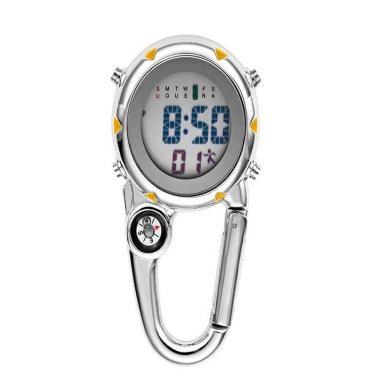 登山掛表多功能不銹鋼掛鈎表