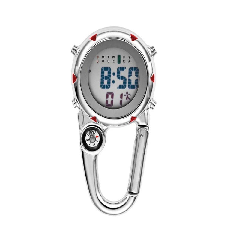 登山掛表多功能不銹鋼掛鈎表