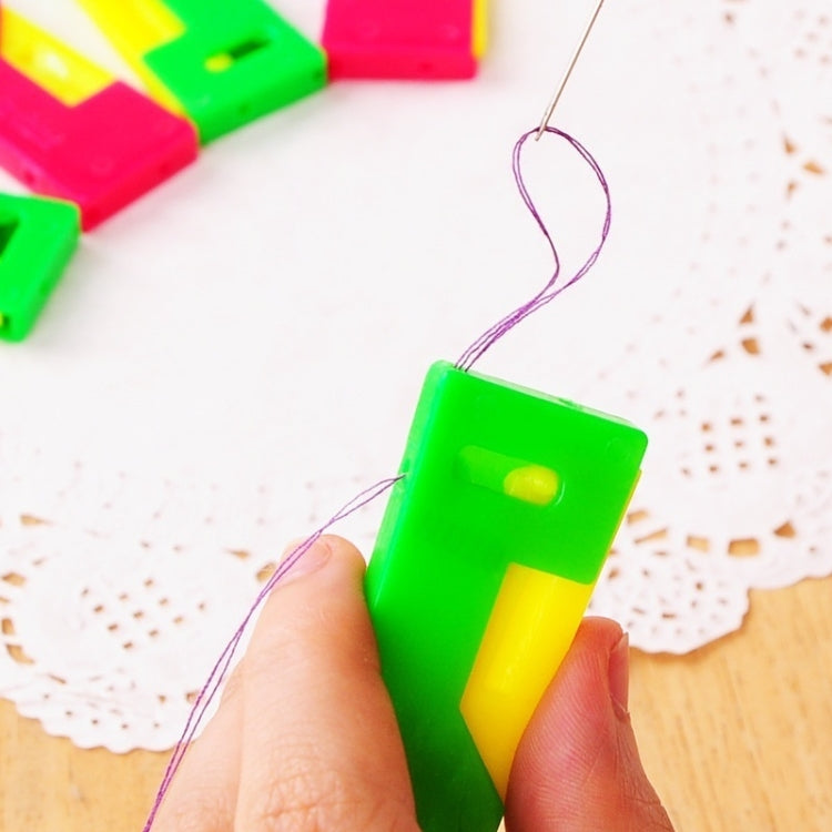 10個一賣  自動穿針引線器老人便利穿線縫紉工具