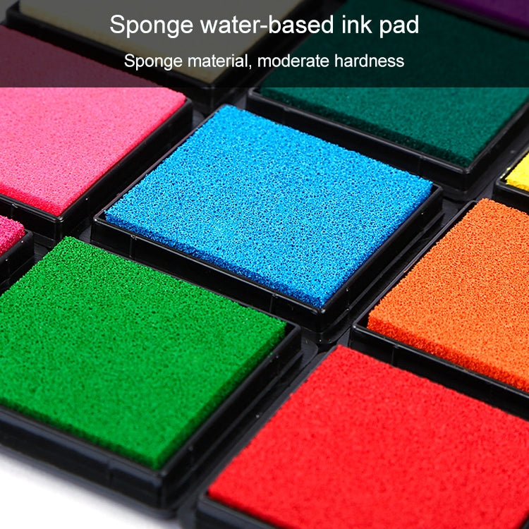 2件一賣 創意彩色印泥印台 尺寸：4x4cm