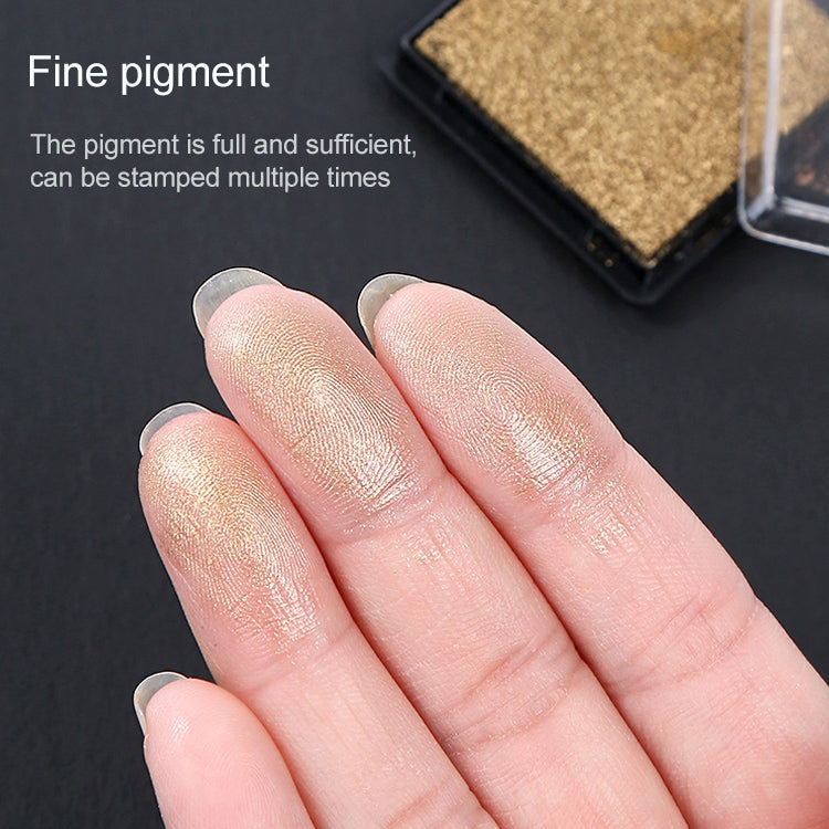 2件一賣 創意彩色印泥印台 尺寸：4x4cm