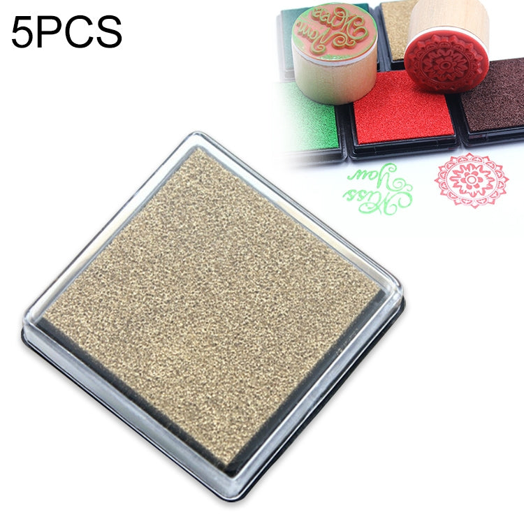 2件一賣 創意彩色印泥印台 尺寸：4x4cm