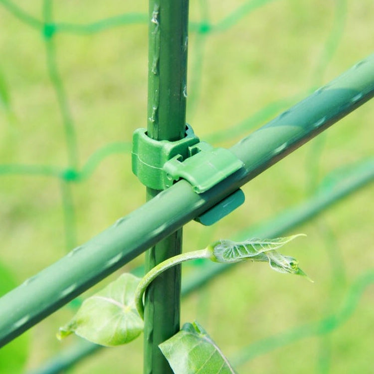 旋轉卡扣園藝包塑支柱支架萬能管夾塑料扣