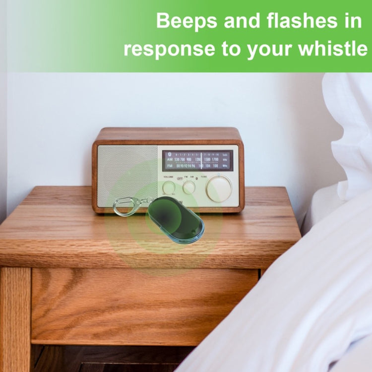 5個一賣 便攜式防丟失警報鑰匙查找器無線哨聲LED燈定位器查找器