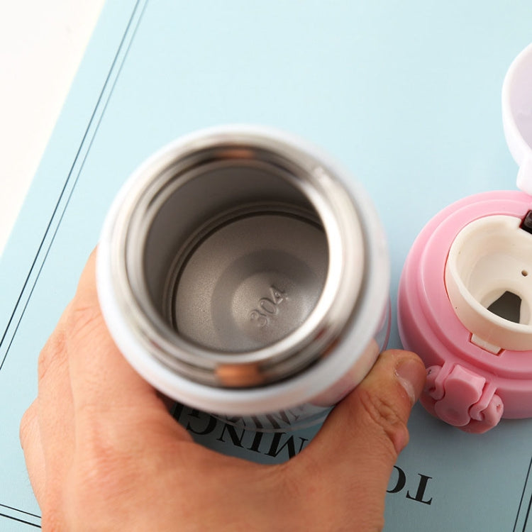 彈跳蓋真空瓶馬克旅行不銹鋼保溫杯