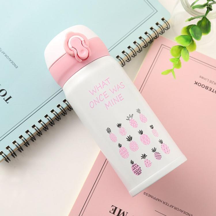 彈跳蓋真空瓶馬克旅行不銹鋼保溫杯