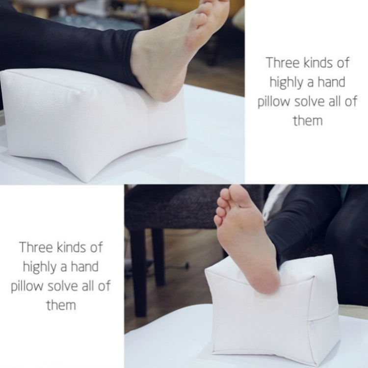 指甲藝術手托靠墊抱枕軟PU皮革腳手枕美甲設備