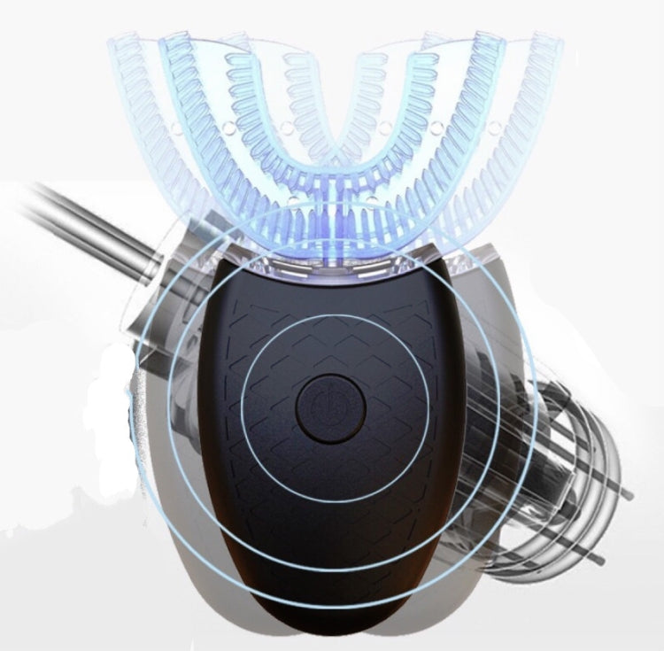 懶人U型口含型美白牙齒電動牙刷