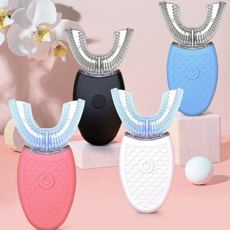 懶人U型口含型美白牙齒電動牙刷