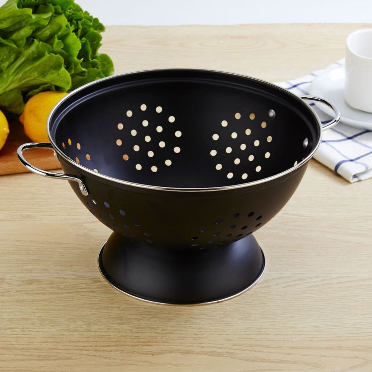 不銹鋼圓形雙耳水果盤子托盤