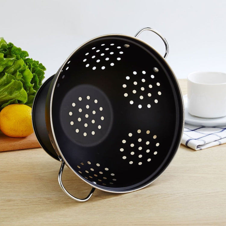 不銹鋼圓形雙耳水果盤子托盤