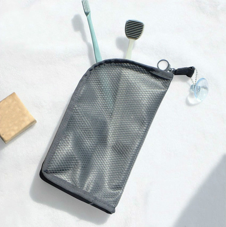 旅行洗漱用品收納包化妝刷防水手提包顏色隨機