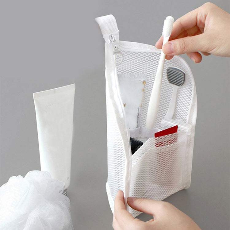 旅行洗漱用品收納包化妝刷防水手提包顏色隨機