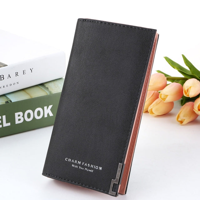 長款錢包拉鏈零錢包卡片ID持有人手拿包女士錢包