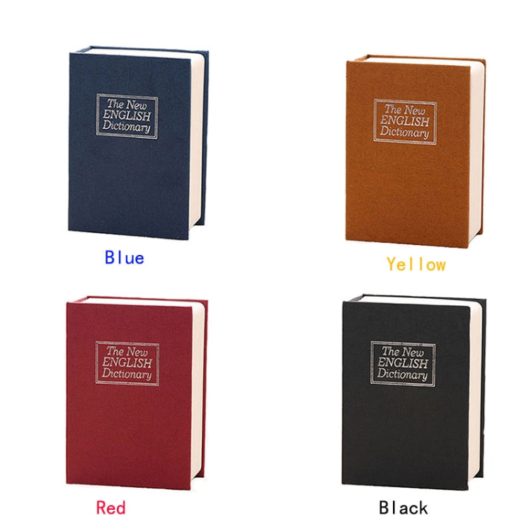 迷你字典保險箱秘密安全鎖現金錢幣存儲珠寶鑰匙櫃