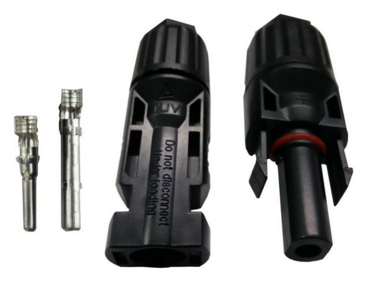 MC4 連接器公頭母頭30A 1000V 太陽能面板分支系列連接太陽能系統 用於光伏電纜2.5 / 4 / 6mm2