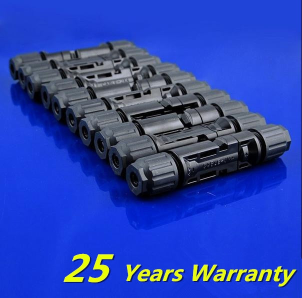 MC4 連接器公頭母頭30A 1000V 太陽能面板分支系列連接太陽能系統 用於光伏電纜2.5 / 4 / 6mm2