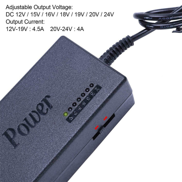 110-220V 交流轉直流12V / 15V / 16V / 18V / 19V / 20V / 24V通用筆記本充電器適配器