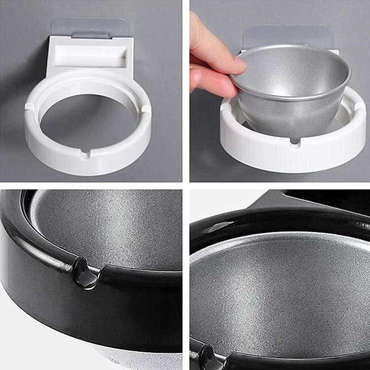 創意個性家用衛生間掛壁分體式煙灰缸