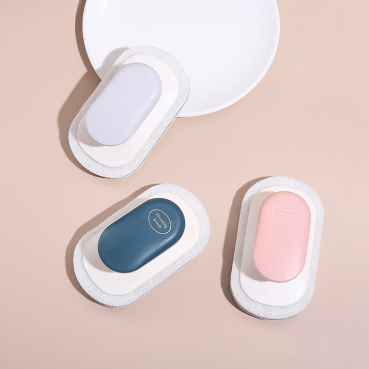 海綿刷清潔檯面多功能廚房衛浴百潔布洗碗洗鍋刷 帶手柄