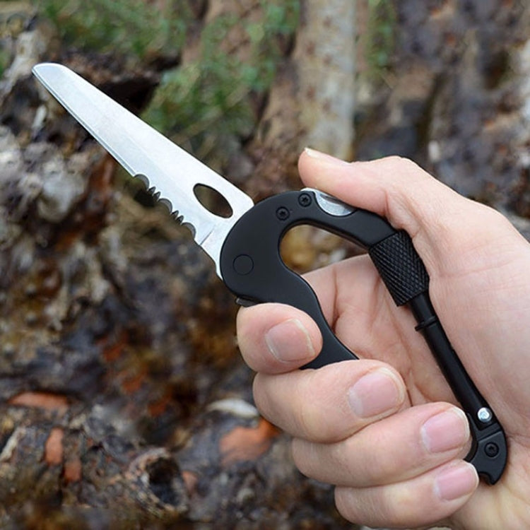 外多功能登山扣 D型快掛鑰匙扣
