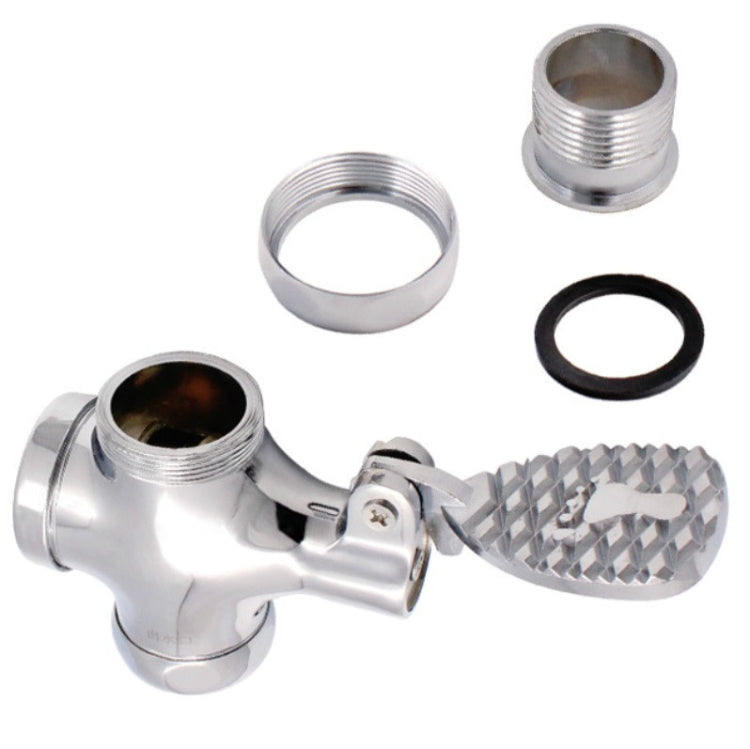 1寸大便沖洗閥 腳踏式小便延時閥蹲便器沖洗閥