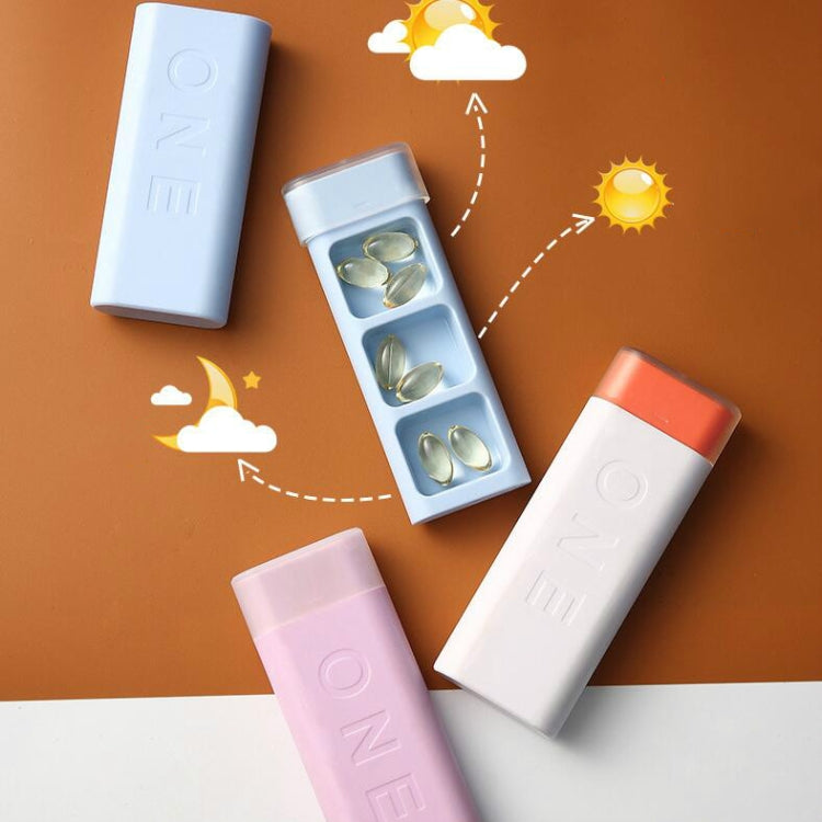 便攜式迷你分裝藥盒隨身收納藥丸密封盒