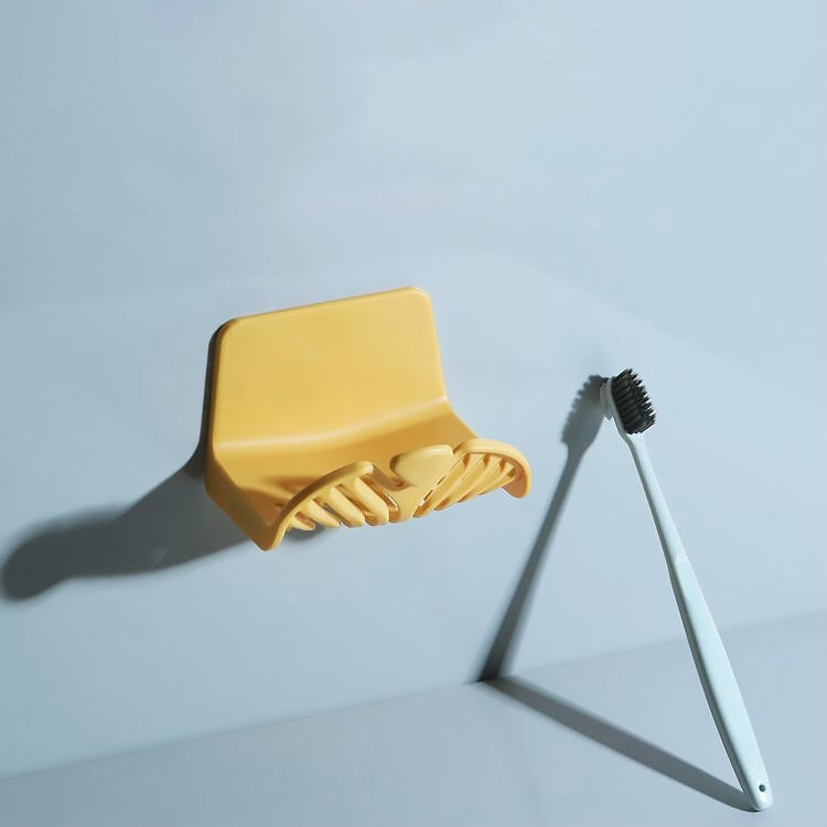 家用壁掛式肥皂盒衛生間香皂簡約濾水架