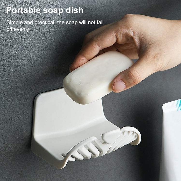 家用壁掛式肥皂盒衛生間香皂簡約濾水架