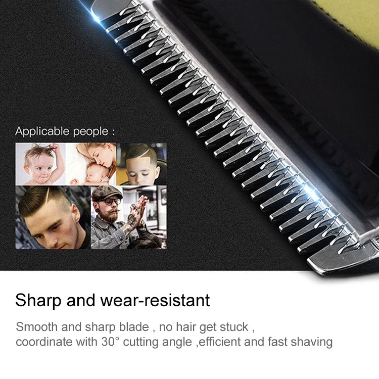 旭科 SK-803 大功率液晶理髮器充插兩用電推剪子