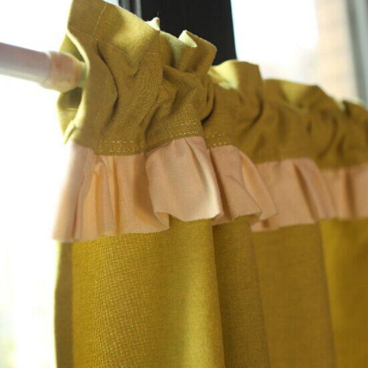 流蘇半截簾短窗帘