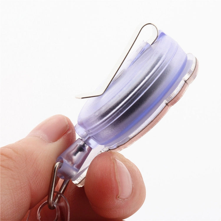 可愛可伸縮徽章捲軸護士ID名片卡徽章