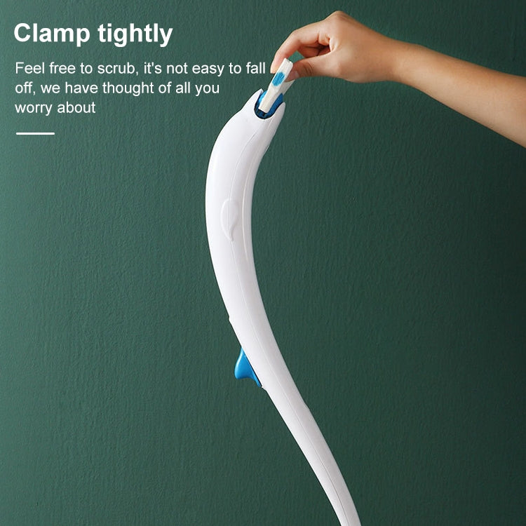 一次性馬桶刷自帶清潔劑的家用廁所馬桶刷子