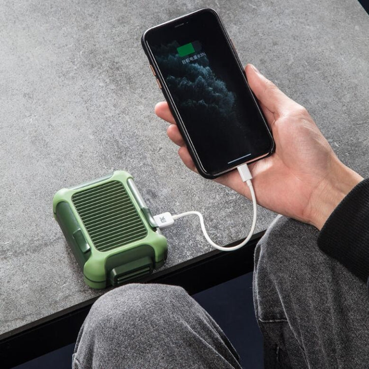 掛腰風扇戶外USB充電腰掛便捷式風扇