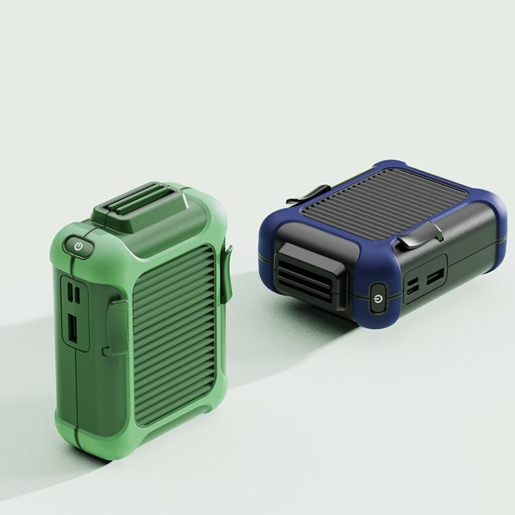 掛腰風扇戶外USB充電腰掛便捷式風扇