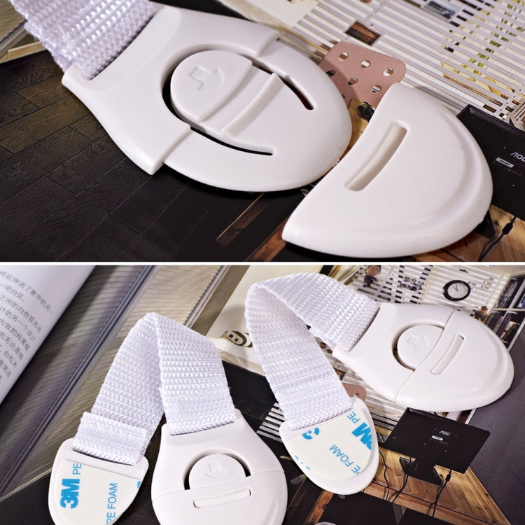 10件/套兒童鎖兒童防護鎖兒童安全門鎖塑料鎖