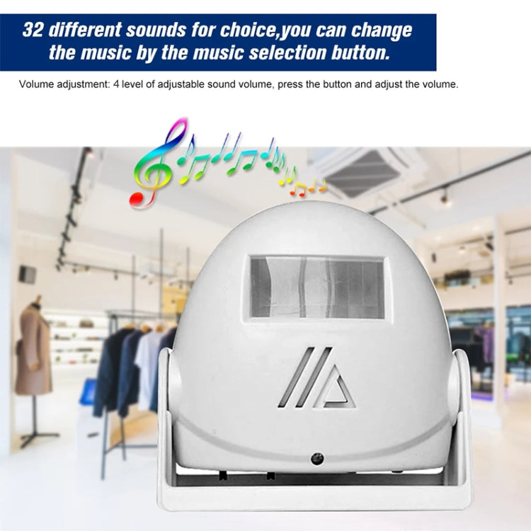 紅外門鈴感應器 運動傳感器 語音提示器