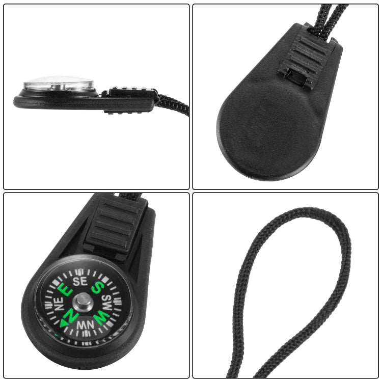 鑰匙扣迷你指南針齒輪戶外野營遠足導航工具齒輪生存口袋指南針工具 10個一賣