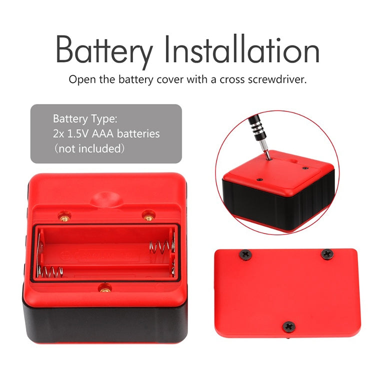 3鍵迷你精密磁數顯傾角盒/傾斜儀/傾角儀