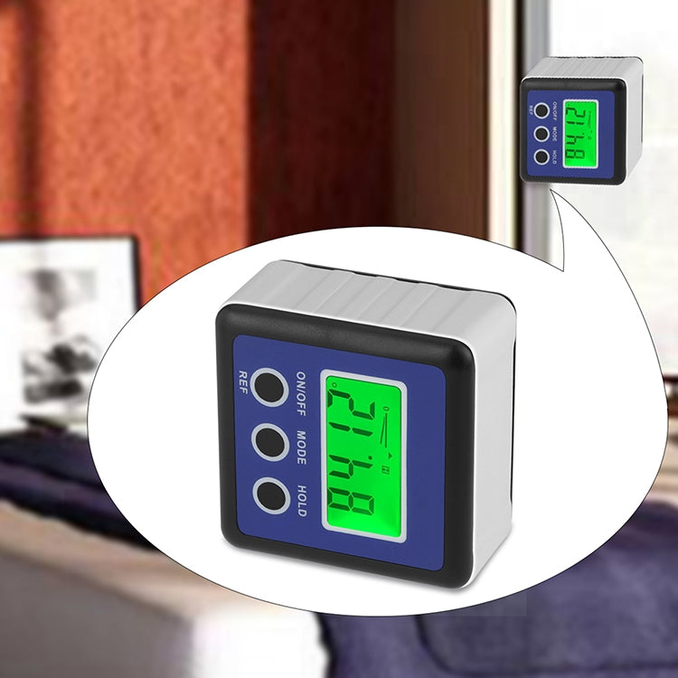 3鍵迷你精密磁數顯傾角盒/傾斜儀/傾角儀