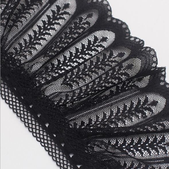 春秋女士雙層假袖套蕾絲鏤空鈎花袖口裝飾配件