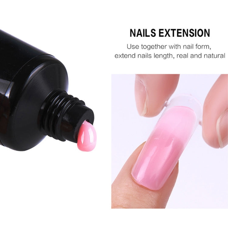 3件裝 指甲丙烯酸聚合物透明水晶凝膠