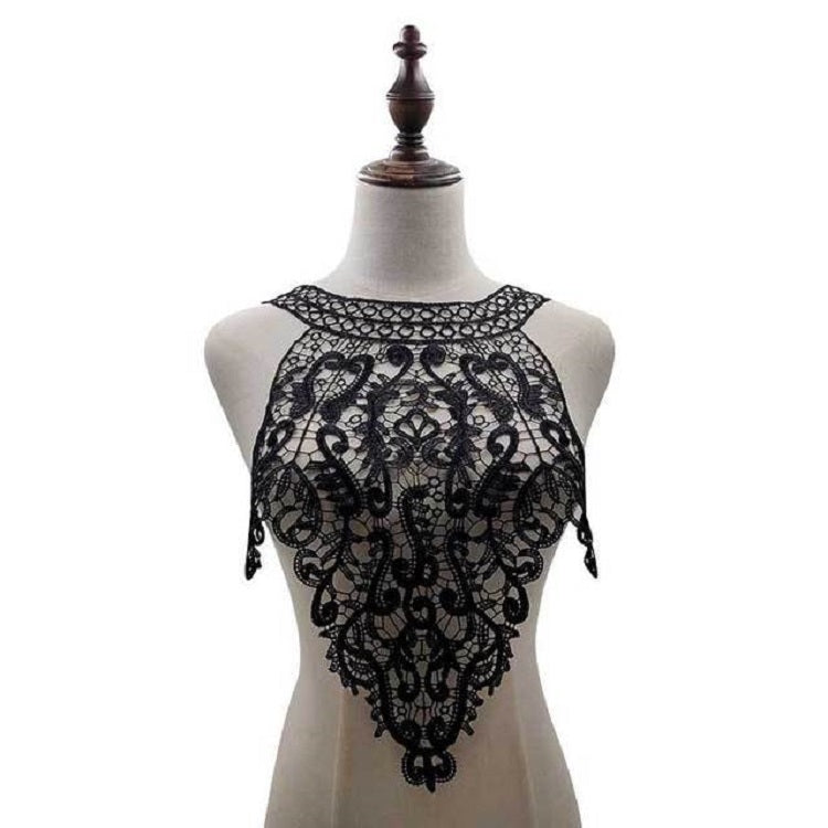 刺繡蕾絲領花立體鏤空假領子DIY服裝配飾